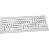 CHERRY DW 8000, Desktop-Set silber/weiß, DE-Layout, Rubberdome