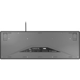 CHERRY STREAM KEYBOARD, Tastatur schwarz, DE-Layout, Cherry SX-Scherentechnologie
