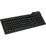 Das Keyboard 4 Professional Mac, Gaming-Tastatur schwarz, DE-Layout, Cherry MX Blue