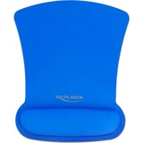 DeLOCK Ergonomisches Mauspad mit Handballenauflage blau