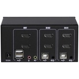 Inter-Tech KVM Switch AS-22HA HDMI, KVM-Switch 