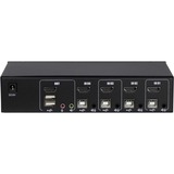 Inter-Tech KVM Switch AS-41HA HDMI, KVM-Switch 