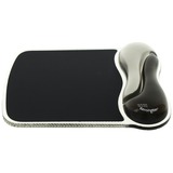 Kensington Duo Gel Mouse Pad Wrist Rest, Mauspad schwarz/dunkelgrau