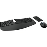 Microsoft Sculpt Ergonomic Desktop, Desktop-Set schwarz, DE-Layout