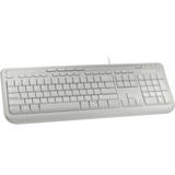Microsoft Wired Keyboard 600, Tastatur weiß, DE-Layout, Rubberdome