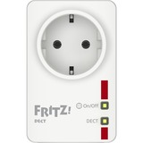 AVM FRITZ!DECT 200 SmartHome, Steckdose weiß/rot