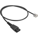 Jabra Anschlusskabel QD auf RJ45, Adapter 50 cm