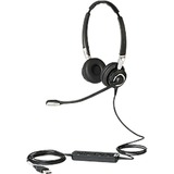 Jabra BIZ 2400 II Duo, Headset schwarz, CC-Bedienelement