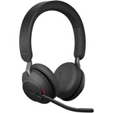 Jabra Evolve2 65, Headset schwarz, UC, USB-C, Ladestation