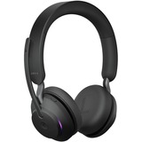 Jabra Evolve2 65, Headset schwarz, UC, USB-C, Ladestation