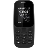 Nokia 105 (2019), Handy Schwarz, Dual SIM, 4 MB