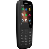 Nokia 220, Handy Schwarz, Dual SIM, 8 MB