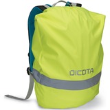 DICOTA Rain Cover Universal, Schutzhülle neon-grün, 15-30 Liter Rucksäcke