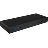 ICY BOX IB-DK2245AC, Dockingstation grau, USB-C, HDMI, DisplayPort