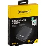 Intenso Powerbank XS5000 schwarz, 5.000 mAh