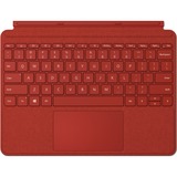 Microsoft Surface Go 2 Type Cover, Tastatur rot, DE-Layout, für Surface Go 2 und Surface Go