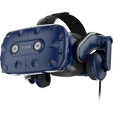 HTC Vive Pro Full Kit, VR-Brille blau/schwarz, inkl. Controller und Basisstationen 2.0