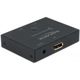 DeLOCK DisplayPort Switch 2 - 1 bidirectional 8K 30Hz schwarz