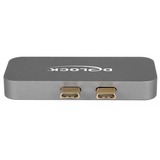 DeLOCK Mini Dockingstation für MacBook 5K grau, Thunderbolt (USB-C), USB-A, HDMI