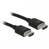 DeLOCK Ultra High Speed HDMI-Kabel 48 Gbps 8K 60Hz schwarz, 3 Meter