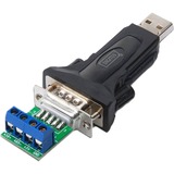 Digitus USB 2.0 Adapter, USB-A Stecker > Seriell RS485 Stecker schwarz