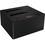 ICY BOX IB-121CL-C31, Dockingstation schwarz, USB-C