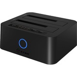 ICY BOX IB-123CL-U3 USB 3.0, Dockingstation schwarz