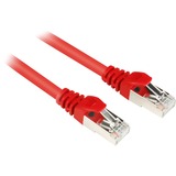 Sharkoon Patchkabel RJ45 Cat.6 SFTP rot, 50 cm