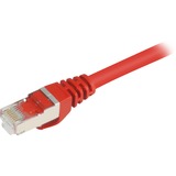 Sharkoon Patchkabel RJ45 Cat.6 SFTP rot, 1 Meter