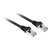 Sharkoon Patchkabel SFTP, RJ-45, mit Cat.7a Rohkabel schwarz, 50cm