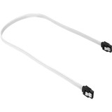 Sharkoon Sata III Kabel sleeve weiß, 45 cm
