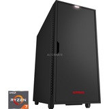 ALTERNATE PC We Love Gaming AMD Edition, Gaming-PC schwarz, Windows 10 Home 64-Bit