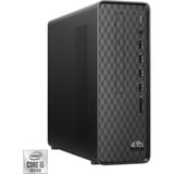 HP Slim Desktop S01-pF1400ng, PC-System schwarz, Windows 10 Home 64-Bit