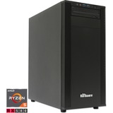 PCGH Budget-PC 6Core-Edition, Gaming-PC schwarz, Windows 10 Home 64-Bit