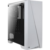 Aerocool Cylon White, Tower-Gehäuse weiß, Window-Kit