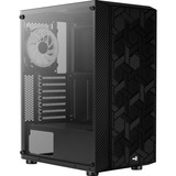 Aerocool Hive FRGB v3, Tower-Gehäuse schwarz, Tempered Glass