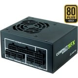 Chieftec CSN-650C 650W, PC-Netzteil schwarz, 2x PCIe, Kabel-Management, 650 Watt