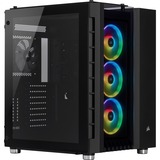 Corsair Crystal 680X RGB, Tower-Gehäuse schwarz, gehärtetes Glas