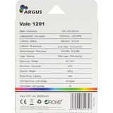 Inter-Tech Argus Valo 1201 RGB 120x120x25, Gehäuselüfter schwarz
