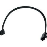 Phobya 4Pin PWM Verlängerung, Verlängerungskabel schwarz, 60 cm