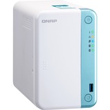 QNAP TS-251D-2G, NAS weiß