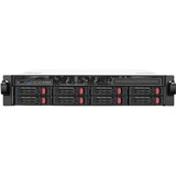 SilverStone RM21-308, Rack-Gehäuse schwarz, 2 Höheneinheiten