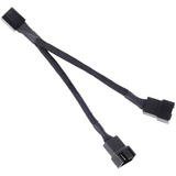 SilverStone SST-CPF01, Y-Kabel schwarz, 10 cm