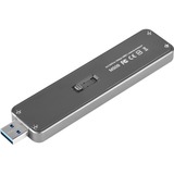 SilverStone SST-MS09C USB 3.1, Laufwerksgehäuse dunkelgrau