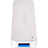 SilverStone SST-MS09S USB 3.1, Laufwerksgehäuse silber