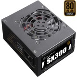 SilverStone SST-SX300-B 300W, PC-Netzteil schwarz, 1x PCIe, 300 Watt