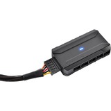 Thermaltake Commander FP, Lüftersteuerung schwarz, 10 Port Hub für PWM Lüfter