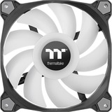Thermaltake Pure Duo 14 ARGB Sync Radiator Fan, Gehäuselüfter schwarz/transparent, 2er Set, 1x Controller, 140 mm