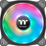 Thermaltake Riing Duo 12 RGB Radiator Fan 3 Pack, Gehäuselüfter schwarz, 3er Set, 1x Controller