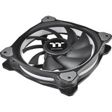 Thermaltake Riing Plus 14 LED RGB Radiator Fan TT Premium, Gehäuselüfter schwarz, 3er Set, 1x Controller